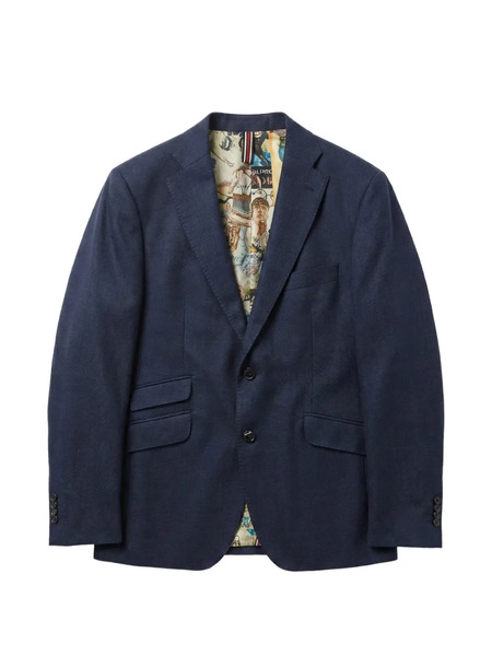  Abseits Blazer Con Botones - Azul 