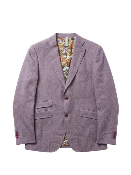  Abseits Blazer Con Botones - Morado 
