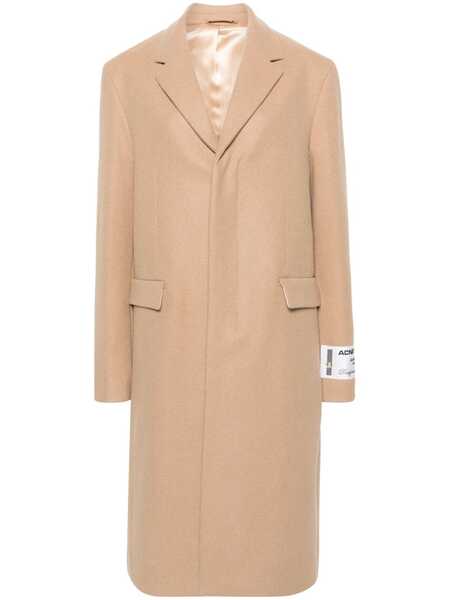 Acne Studios Abrigo Con Botones - Marrón 
