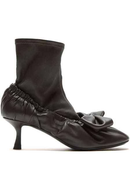  Acne Studios Botas De Cuero - Marrón 