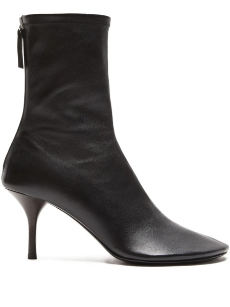  Acne Studios Botas De Cuero - Negro 