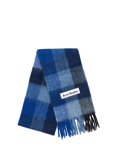  Acne Studios Bufanda A Cuadros - Azul 