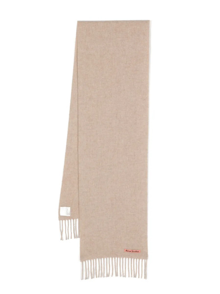  Acne Studios Bufanda Con Flecos - Neutro 