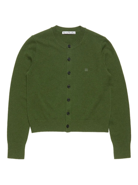  Acne Studios Cárdigan Ajustado - Verde 