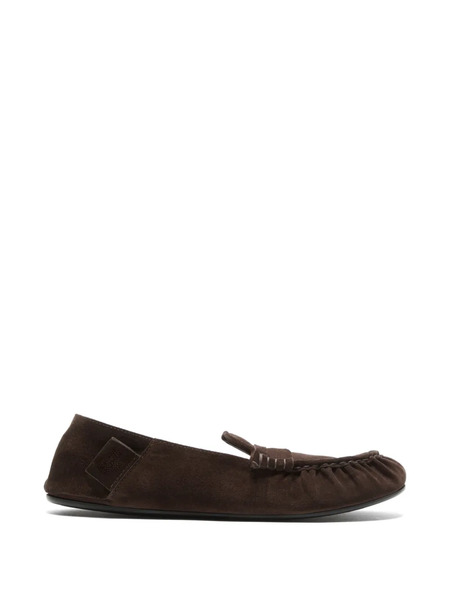  Acne Studios Mocasines Saddle - Marrón 