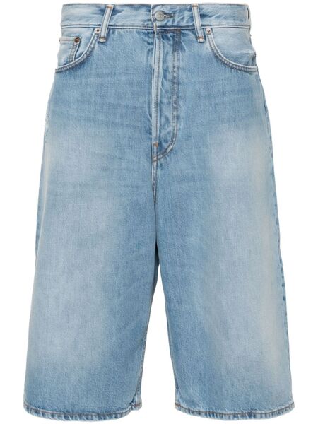  Acne Studios Pantalones Vaqueros Cortos Rectos - Azul 