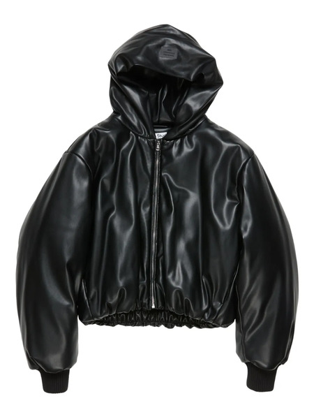  Acne Studios Plumífero Con Capucha - Negro 