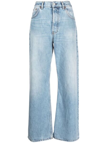  Acne Studios Vaqueros Anchos - Azul 