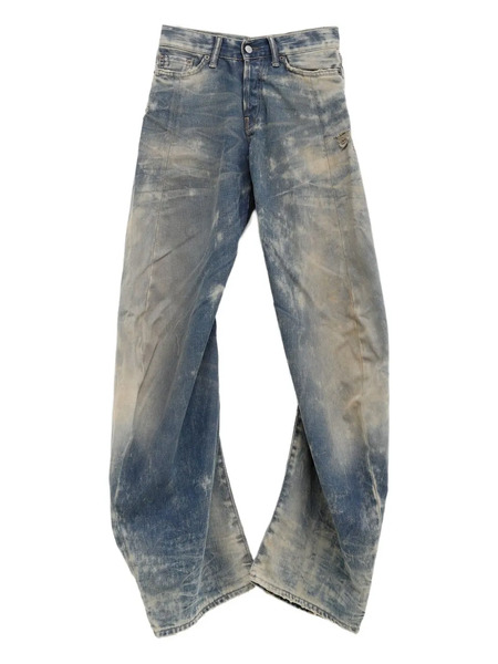  Acne Studios Vaqueros Con Efecto Degradado - Azul 