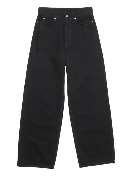  Acne Studios Vaqueros Con Parche Del Logo - Negro 