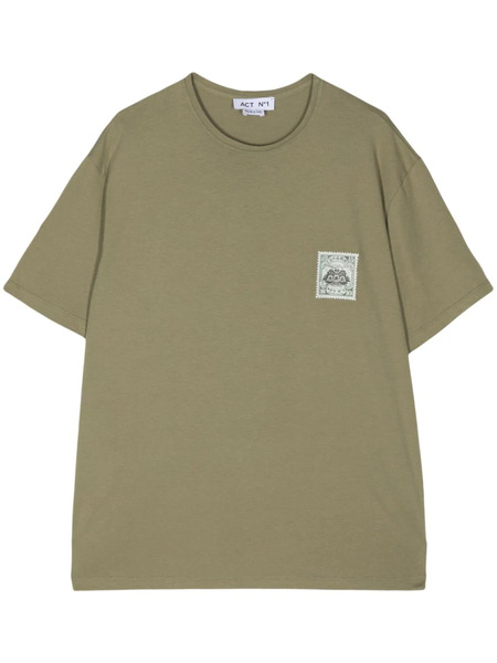  Act Nº1 Camiseta Con Logo Estampado - Verde 
