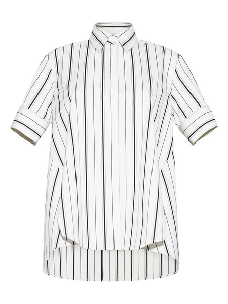  Adam Lippes Camisa De Algodón - Blanco 