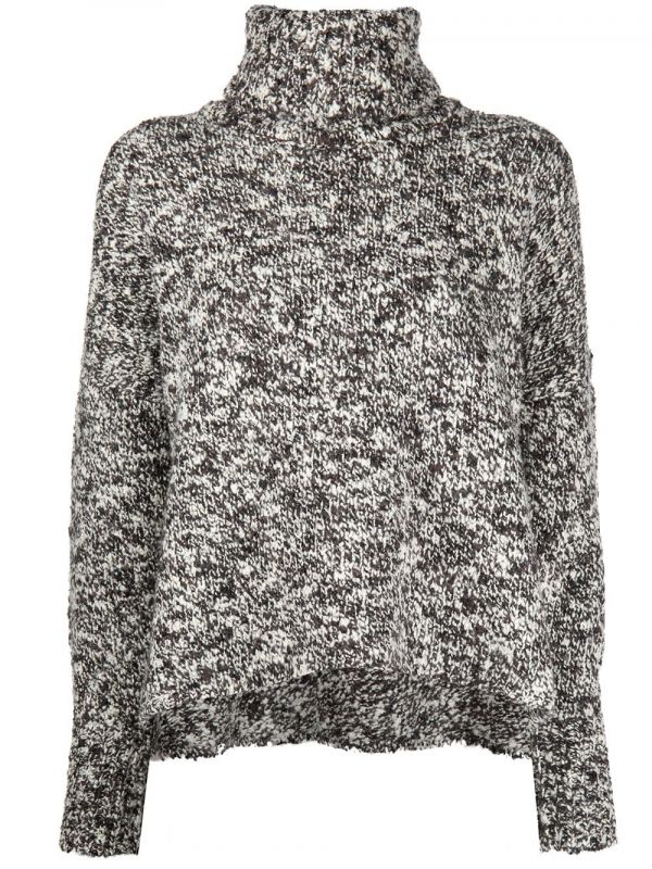  Adam Lippes Jersey Con Cuello Alto - Blanco 