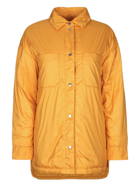  Add Plumífero Con Cuello De Polo - Naranja 