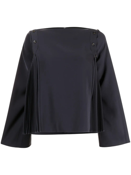  Adeam Top De Crepé Peony - Azul 