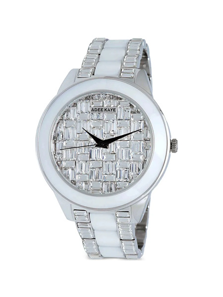  Adee Kaye Reloj Venice De 41.7mm - Plateado 