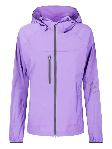  Adidas By Stella Mccartney Chaqueta Con Capucha Y Cremallera - Morado 