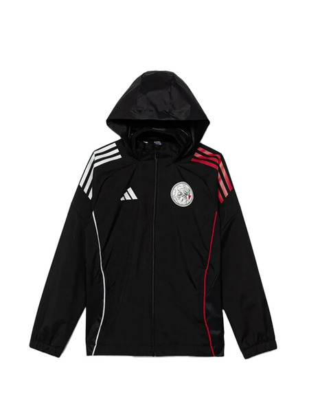  Adidas Kids Chaqueta De Chándal Ajax Amsterdam 2025/26 - Negro 