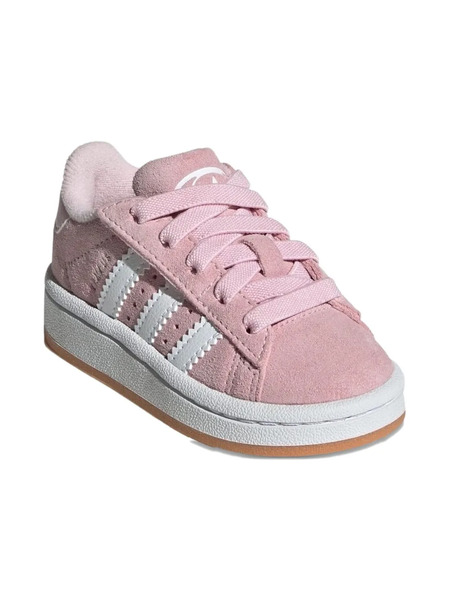  Adidas Kids Zapatillas Campus De Ante Con Logo 3-stripes 2000 - Rosa 