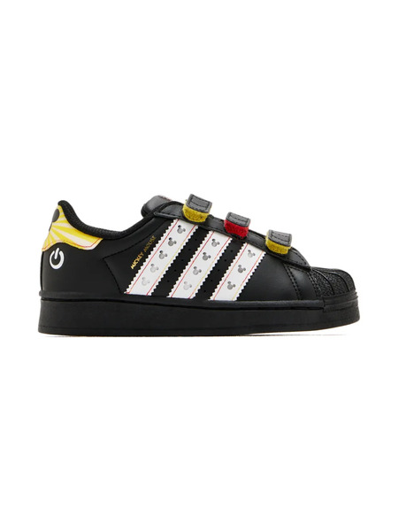  Adidas Kids Zapatillas Disney Superstar A Rayas - Negro 