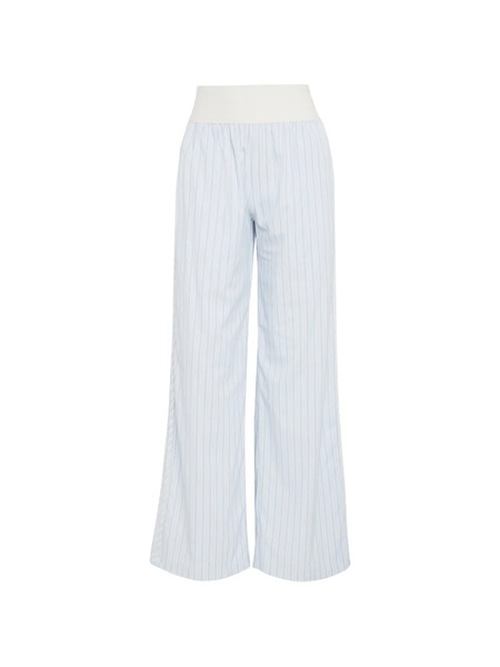  Adidas Pantalones A Rayas - Azul 