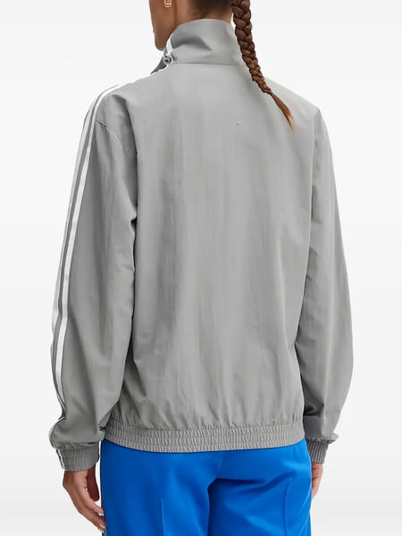  Adidas Striped Zip Jacket - Gris 
