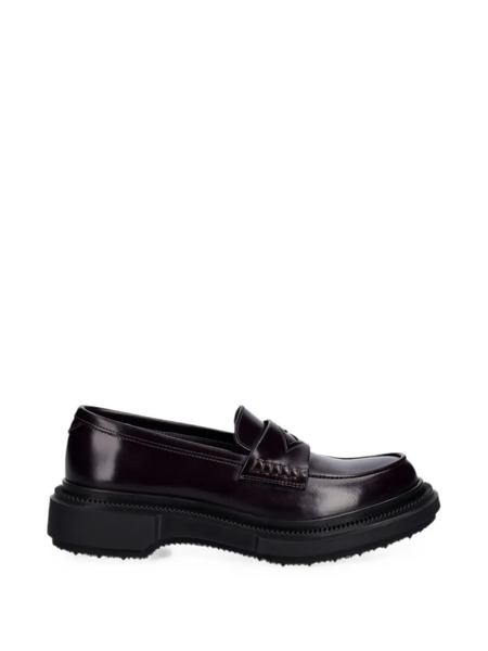  Adieu Paris Leather Loafers - Morado 