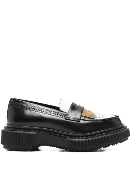  Adieu Paris Mocasines Con Plataforma - Negro 