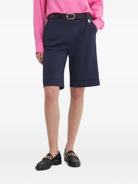 Aeronautica Militare Bermudas Con Bajos Ajustados - Azul 