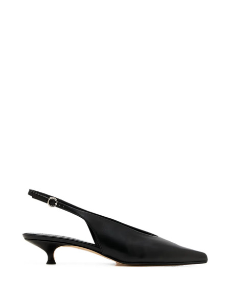  Aeyde Camila Pointed-toe Slingback Pumps - Negro 
