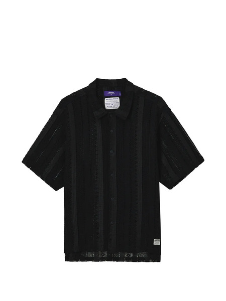  Aftermaths Camisa Con Botones - Negro 