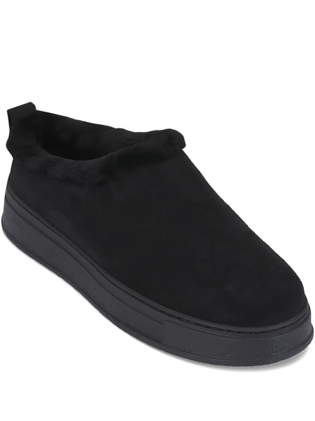  Agl Mules Con Plataforma - Negro 