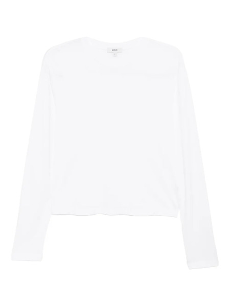  Agolde Camiseta De Algodón - Blanco 