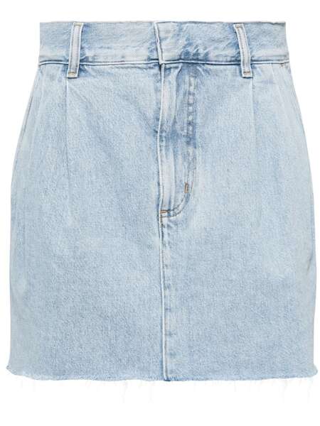  Agolde Falda Corta Becker - Azul 