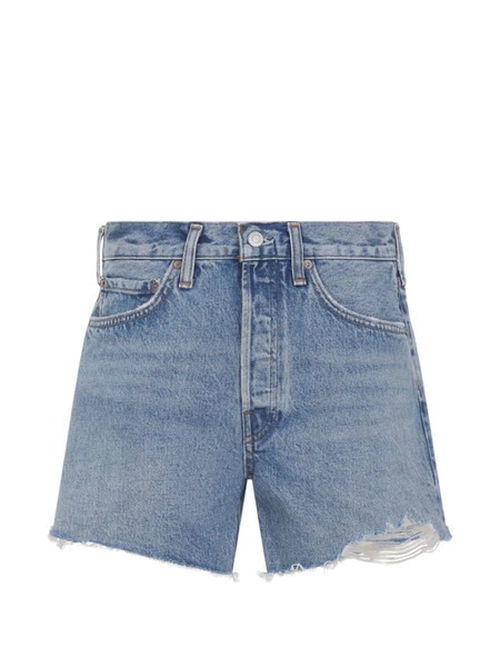  Agolde Pantalones Vaqueros Cortos Parker - Azul 