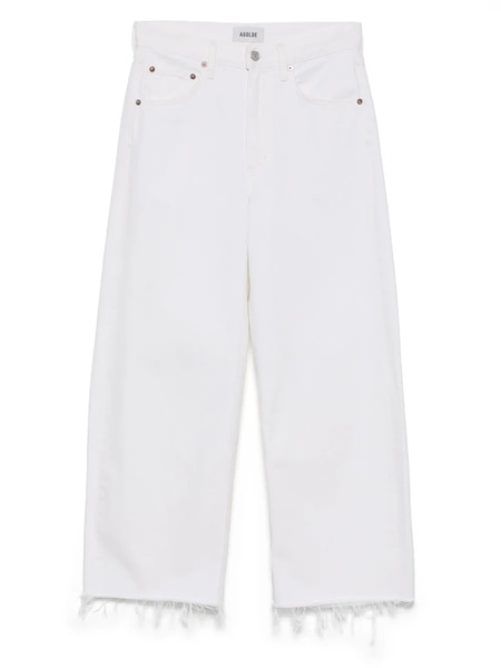  Agolde Vaqueros Low Curve - Blanco 