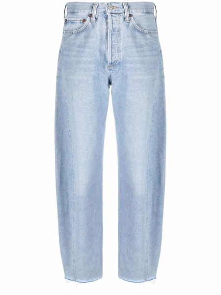  Agolde Vaqueros Luna Pierced - Azul 