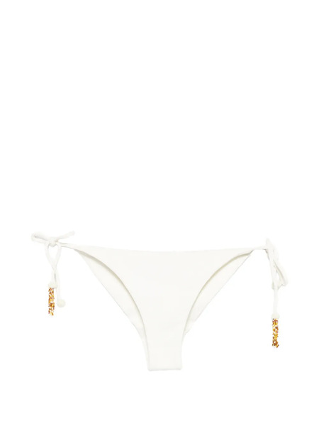 água De Coco Bragas De Bikini Con Apliques - Neutro 