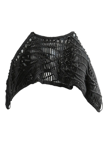  Aisling Camps Jersey Ripple De Macramé - Negro 