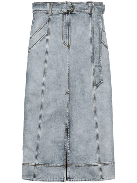  Aje Falda Midi Vaquera - Azul 