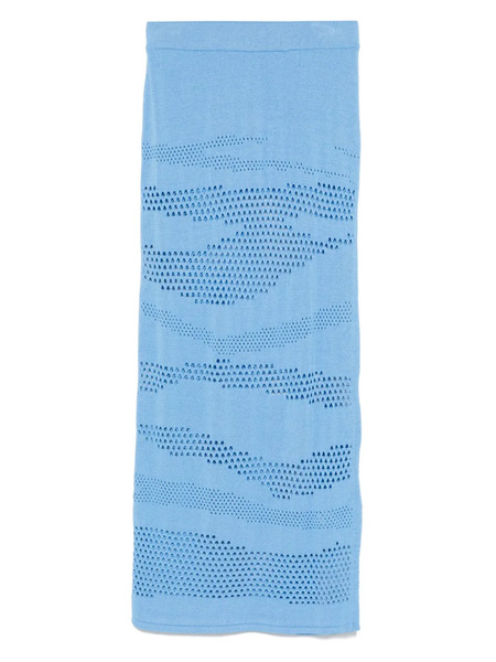  Akep Falda De Ganchillo - Azul 