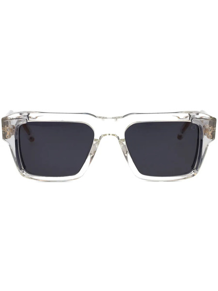  Akoni Gafas De Sol Con Montura Rectangular - Gris 
