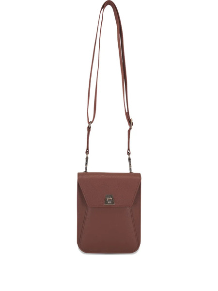  Akris Bandolera Anouk Mini De Piel - Marrón 