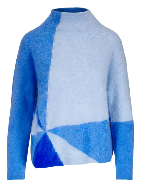  Akris Jersey Con Diseño Colour Block - Azul 