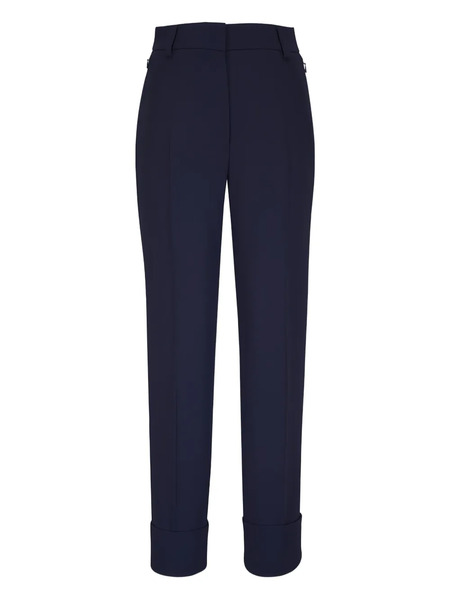  Akris Pantalones Con Dobladillo Ajustado - Azul 