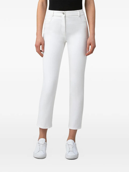  Akris Punto Vaqueros Capri Tobilleros - Blanco 