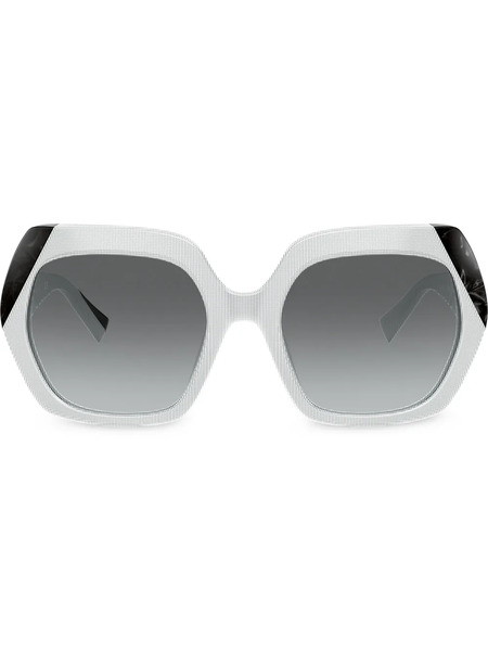  Alain Mikli Gafas De Sol Oversize - Blanco 