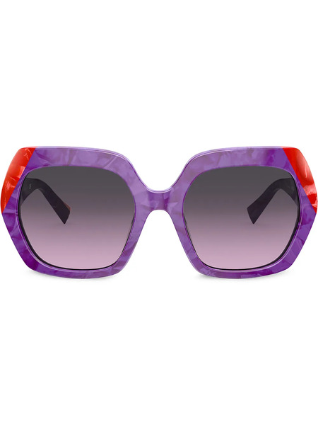  Alain Mikli Gafas De Sol Oversize - Morado 