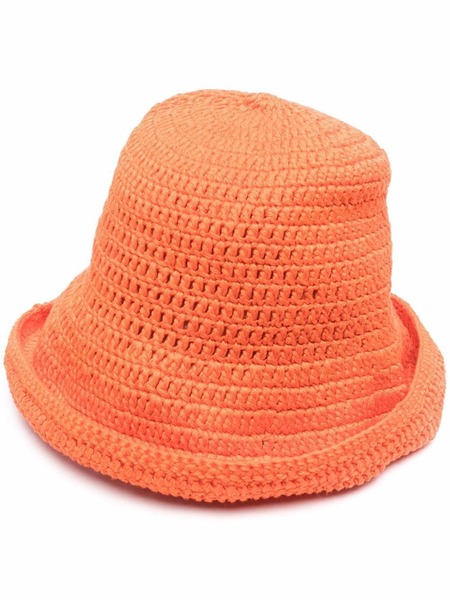  Alanui Gorro De Ganchillo Beach Break - Naranja 