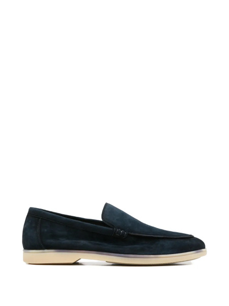  Alberto Gozzi Mocasines Con Puntera De Almendra - Azul 